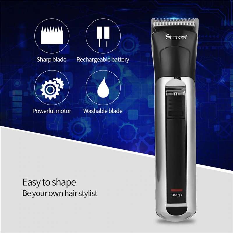 Surker Trimmer SK-6005 Cordless Hair Clipper