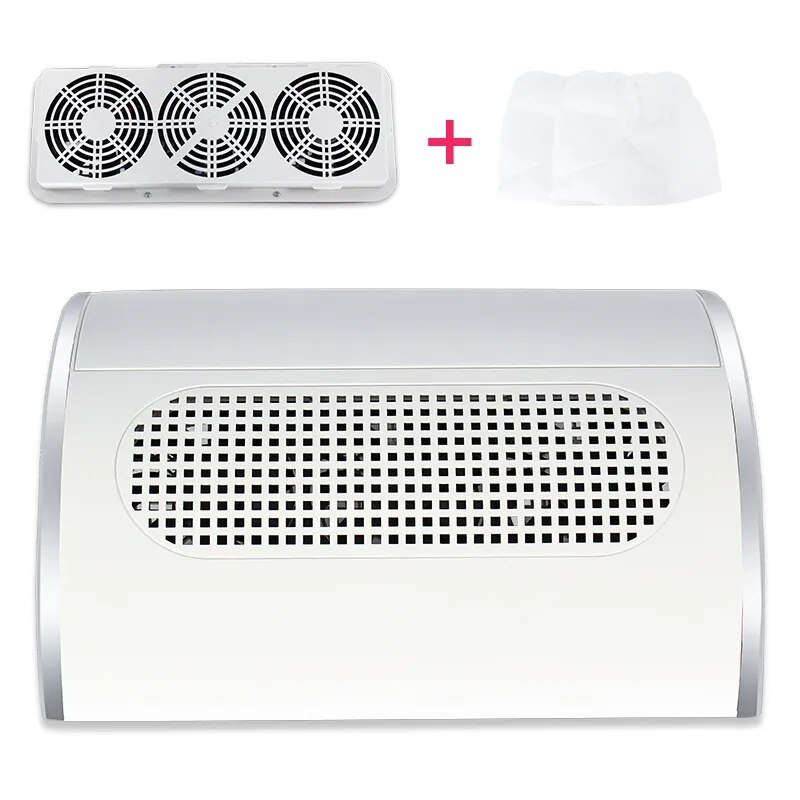 Nail Dust Collector With Triple Fans 40W
