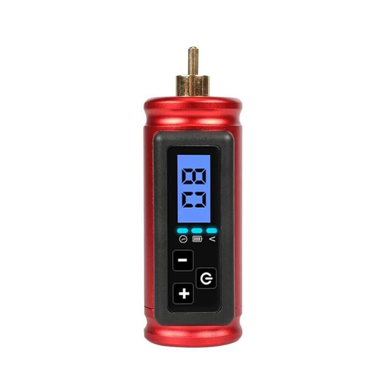 Wireless Tattoo Power Supply RCA Jack 1500mah