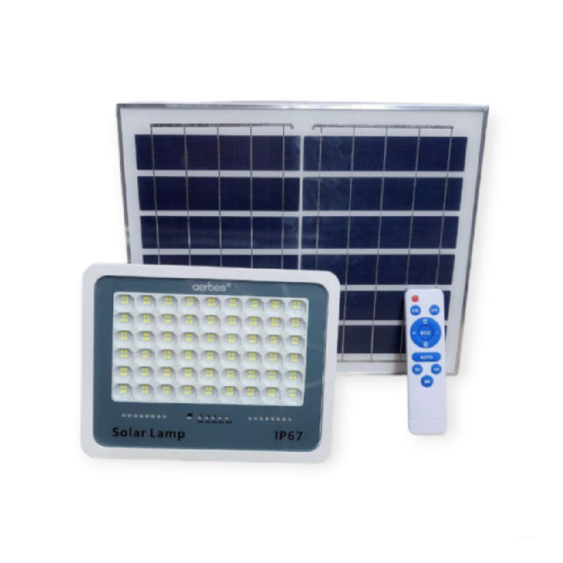 Solar Powered LED Floodlight With Remote Control 200W