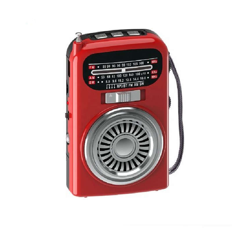 Rechargeable Bluetooth Speaker With FM/AM/AW Bandwith Radio