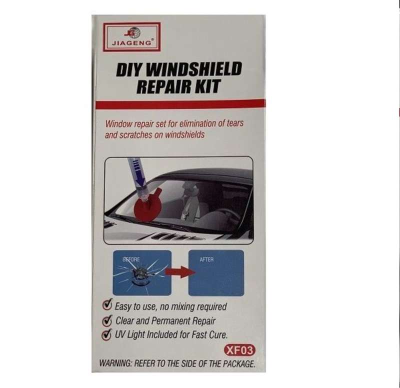 DIY wind shield repair kit