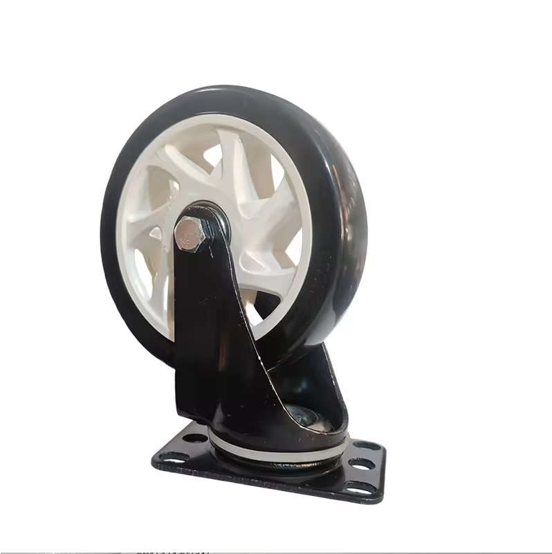 Rubber Castor Wheel For Trolley Cart