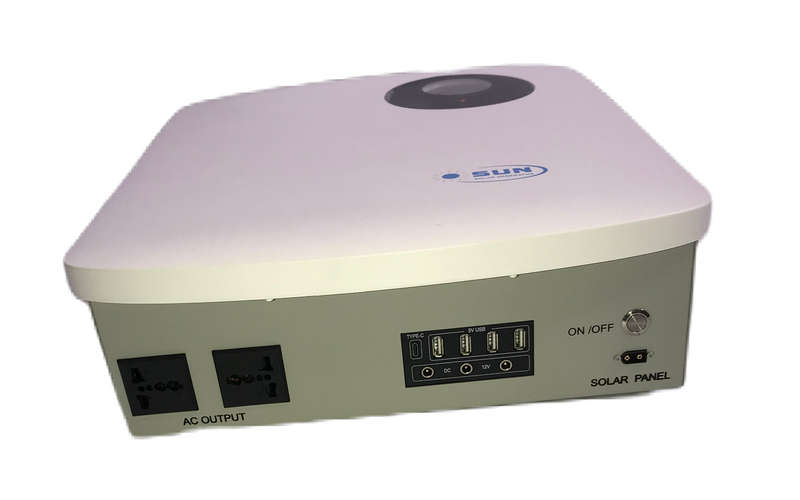 100ah Lithium battery 1216Wh with a 500w Pure sine inverter station (All in One)