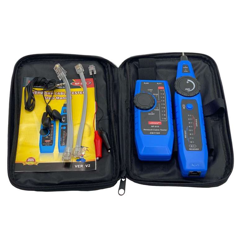 Telephonic &amp; network cable tester