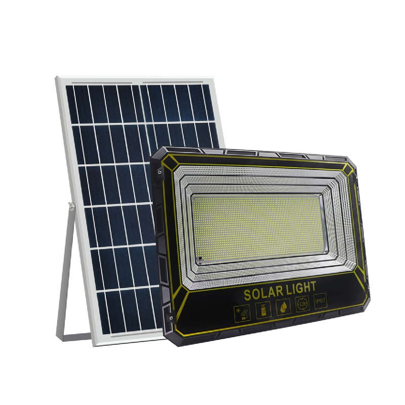 500W LED Solar Powered Flood Light With Solar Panel