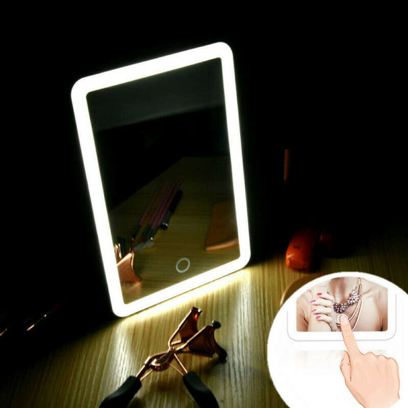 LED Light Make Up Mirror Tabletop Makeup Mirror