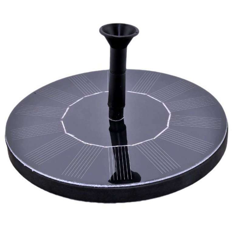 Solar powered magic fountain