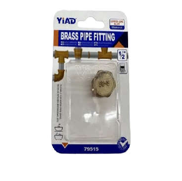 Fitting Brass Pipe Stopper