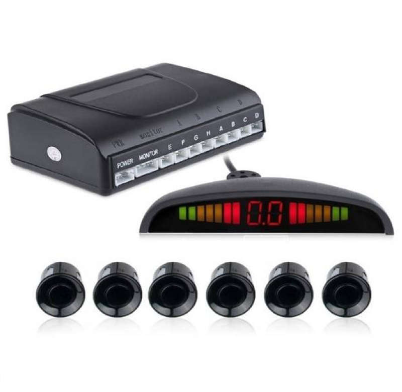Advanced Auto Parking Sensor with LED Display & Voice Alert