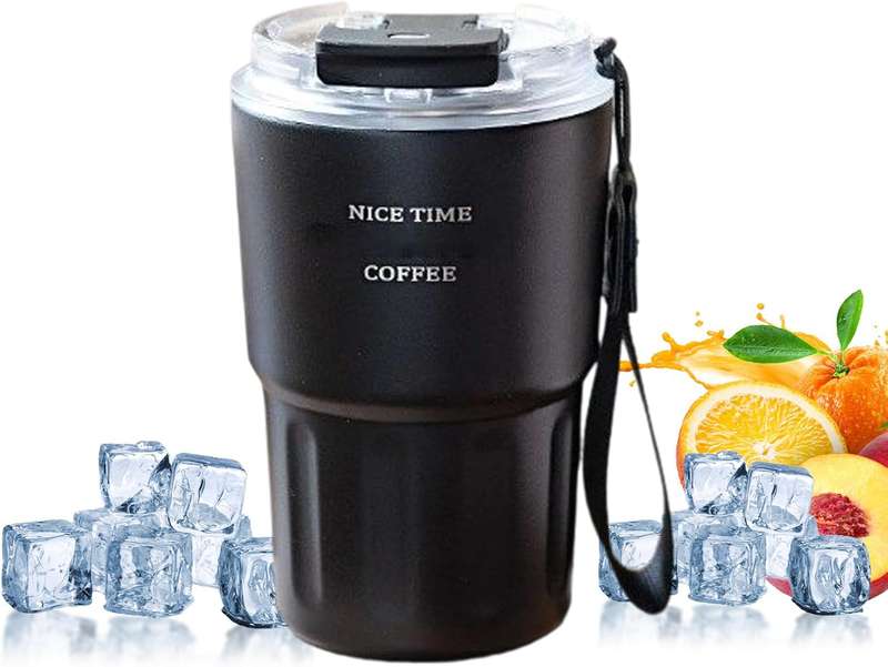 360ml 2in1 Sitarayuri Insulated Travel Tumbler Vacuum Coffee Cup