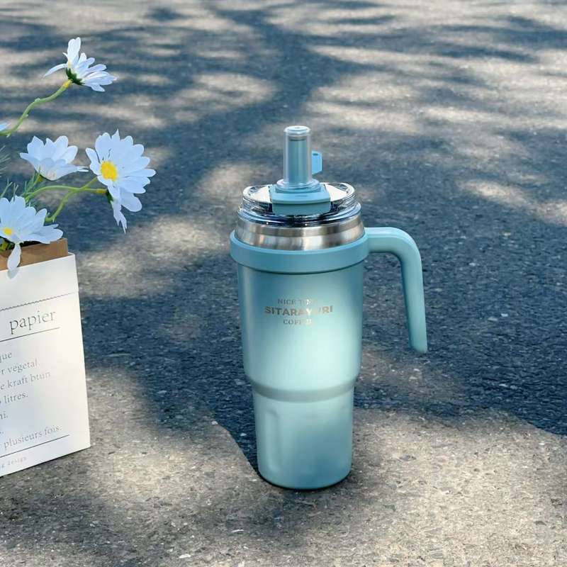 SITARAYURI 1200ML DOUBLE WALLED TUMBLER - Light Blue