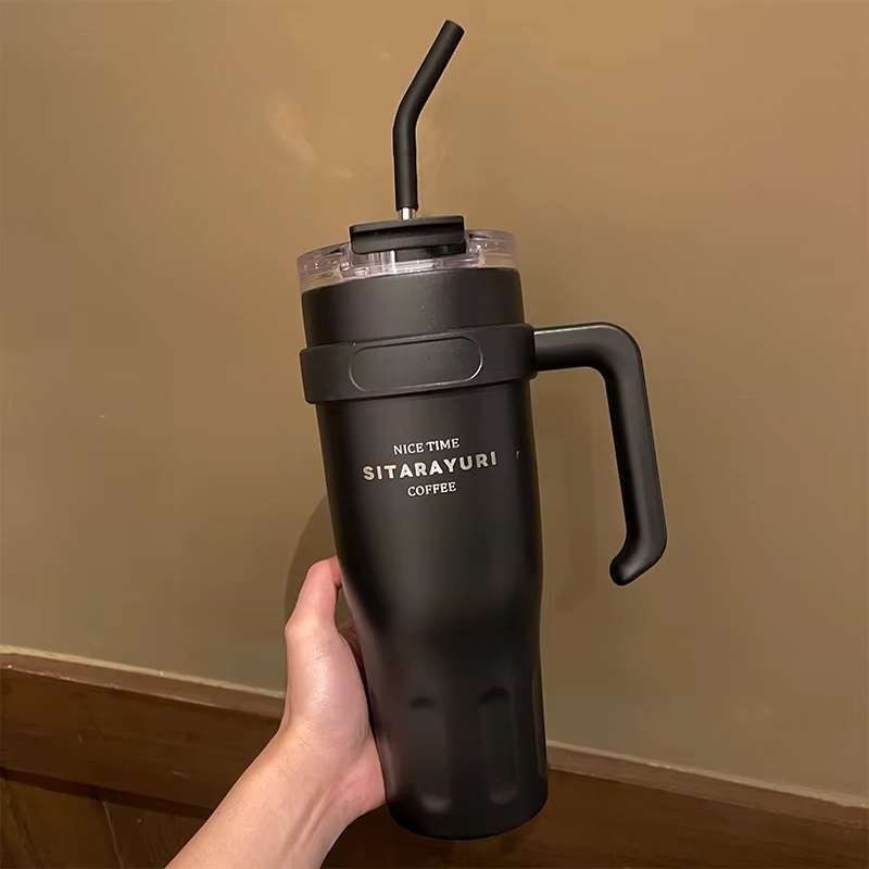SITARAYURI 1200ML DOUBLE WALLED TUMBLER - Black