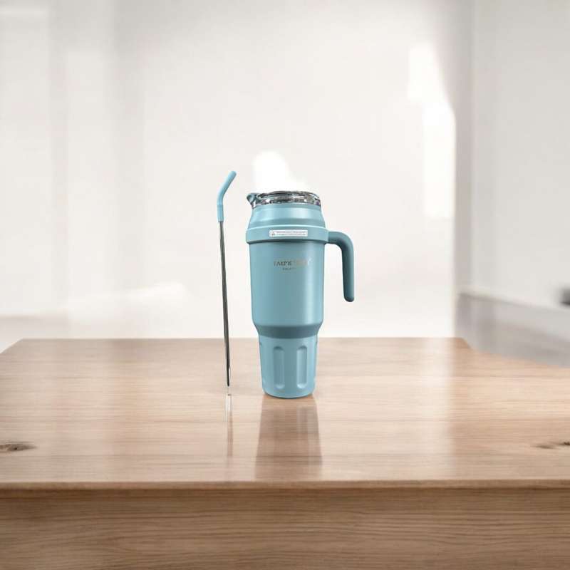 SITARAYURI 1200ML DOUBLE WALLED TUMBLER - Light Blue