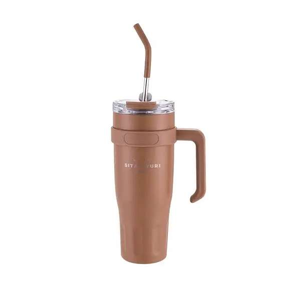 SITARAYURI 1200ML DOUBLE WALLED TUMBLER - Brown