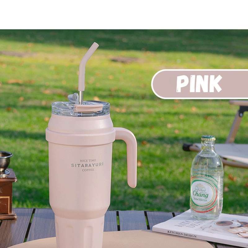 SITARAYURI 1200ML DOUBLE WALLED TUMBLER - Pink