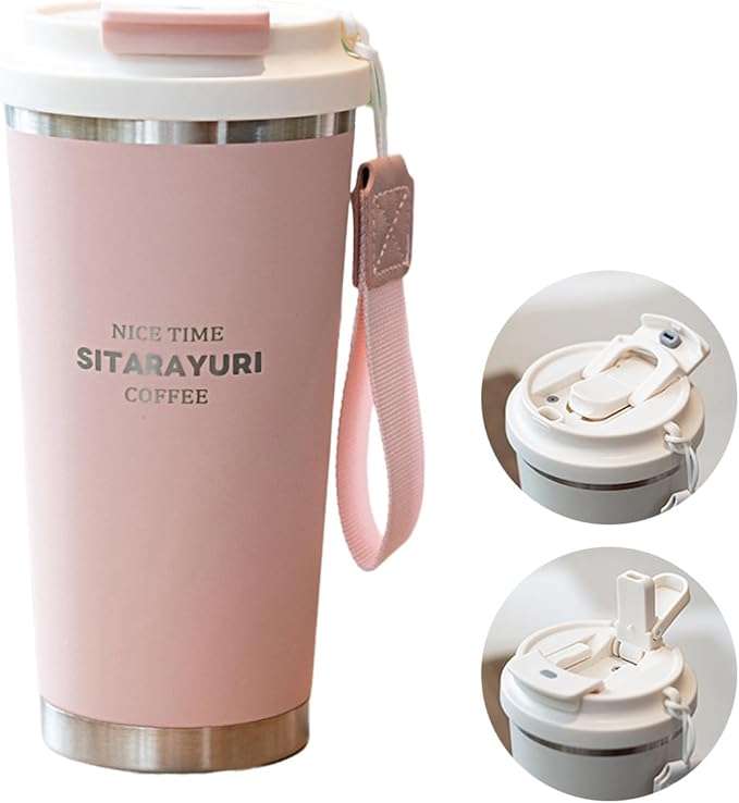 SITARAYURI 1200ML DOUBLE WALLED TUMBLER - Pink