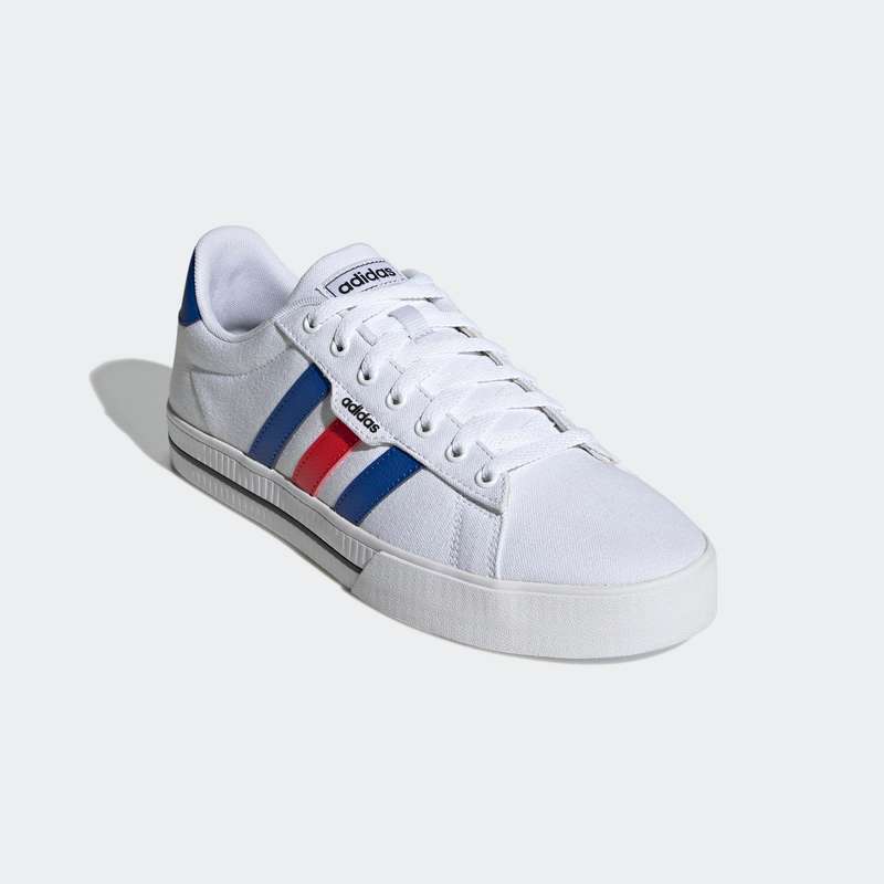 adidas Men's Daily 3.0 White Royal Red H04578 Size UK 9/11 (SA 9/11)