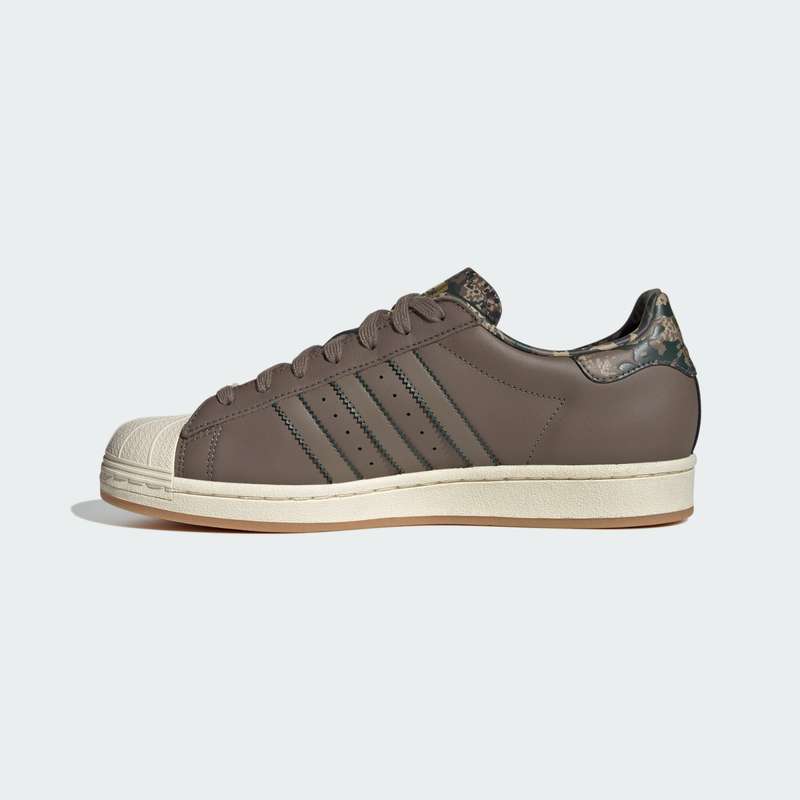 adidas Men's Originals Superstar Shoes 'Blanch/ Brown / White ID4682 Size UK11 (SA 11)
