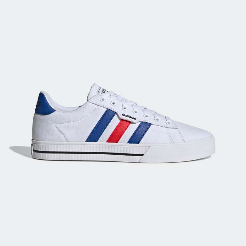 adidas Men's Daily 3.0 White Royal Red H04578 Size UK 9/11 (SA 9/11)