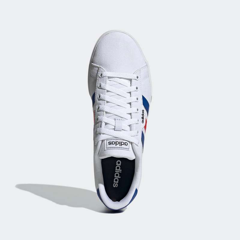 adidas Men's Daily 3.0 White Royal Red H04578 Size UK 9/11 (SA 9/11)