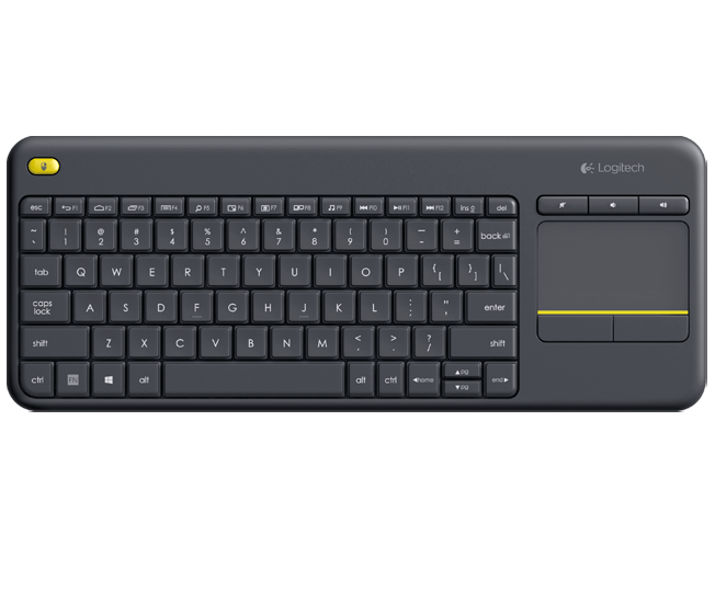 Black Friday Deal - Logitech Wireless Touch Keyboard K400 Plus - PC-to-TV control | 920-007145