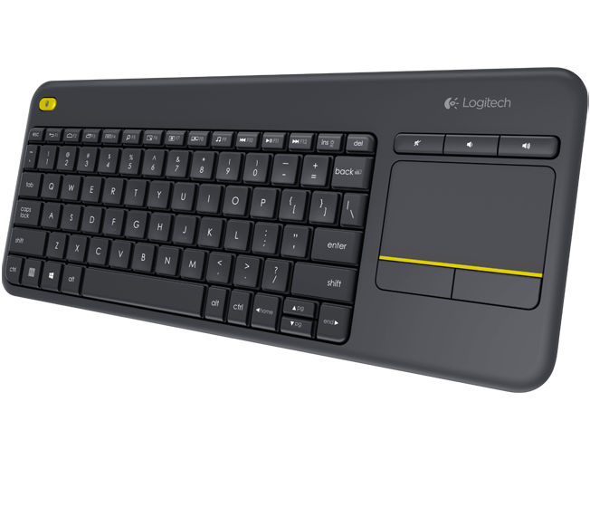 Black Friday Deal - Logitech Wireless Touch Keyboard K400 Plus - PC-to-TV control | 920-007145