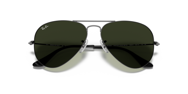 Ray-Ban Aviator Gun Metal RB3025 Designer Sunglasses RayBan