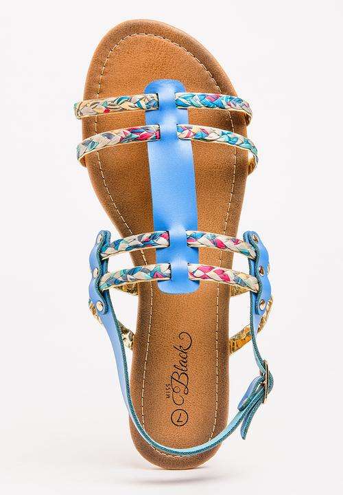 MISS BLACK SANDALS
