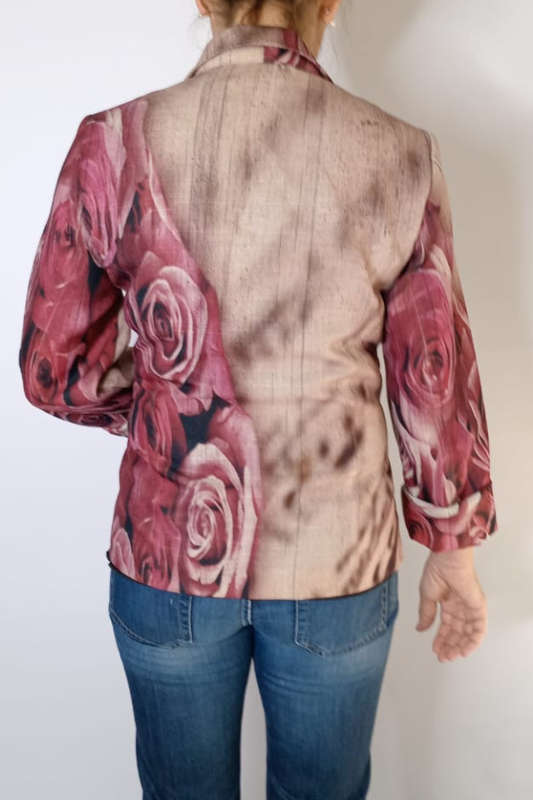 Music roses jacket