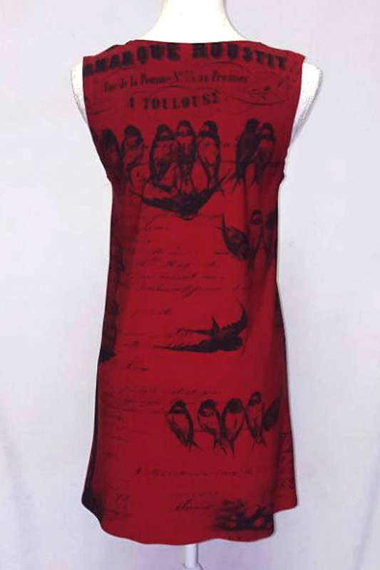 Swallows top (sleeveless)