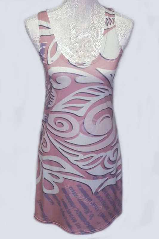 Swirly shape top
