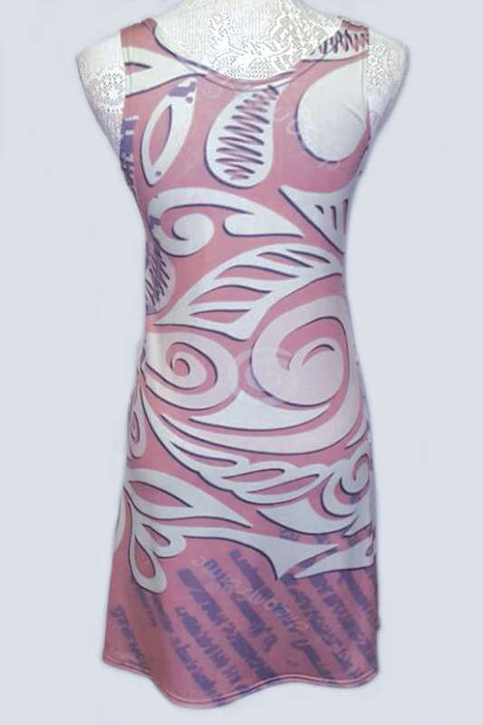 Swirly shape top