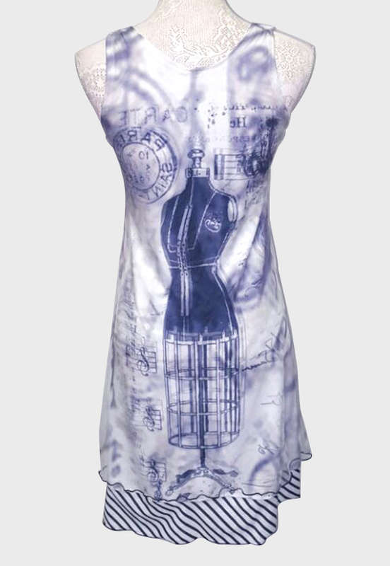 Vintage mannequin top