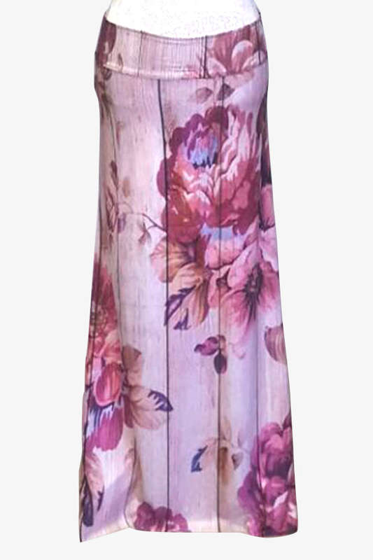 Pink rose skirt
