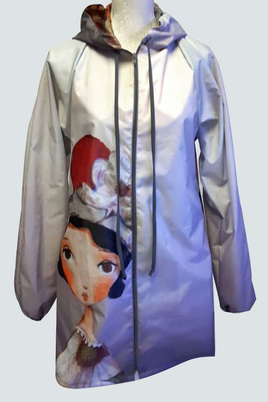 Lizzy Poppe raincoat