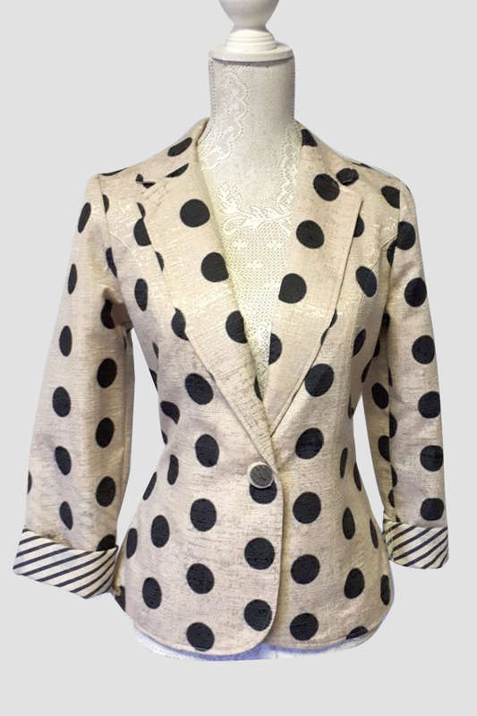 Polka dot jacket