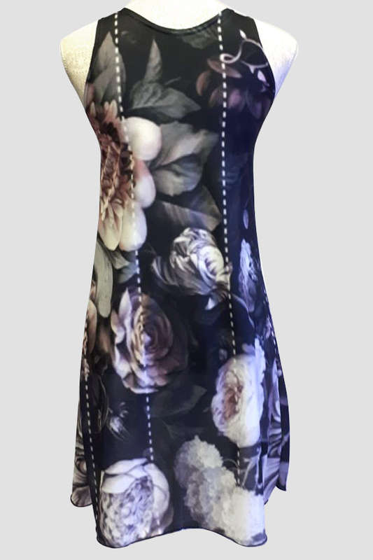 Peony rose top