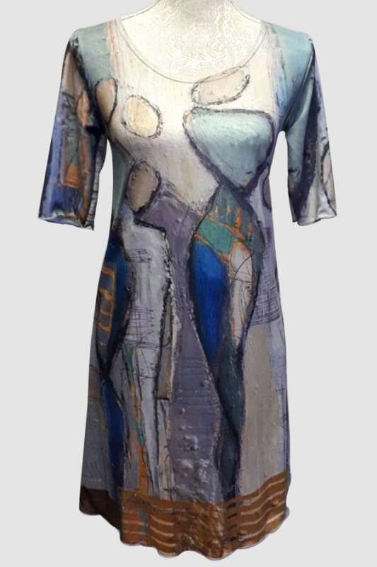 Abstract art top