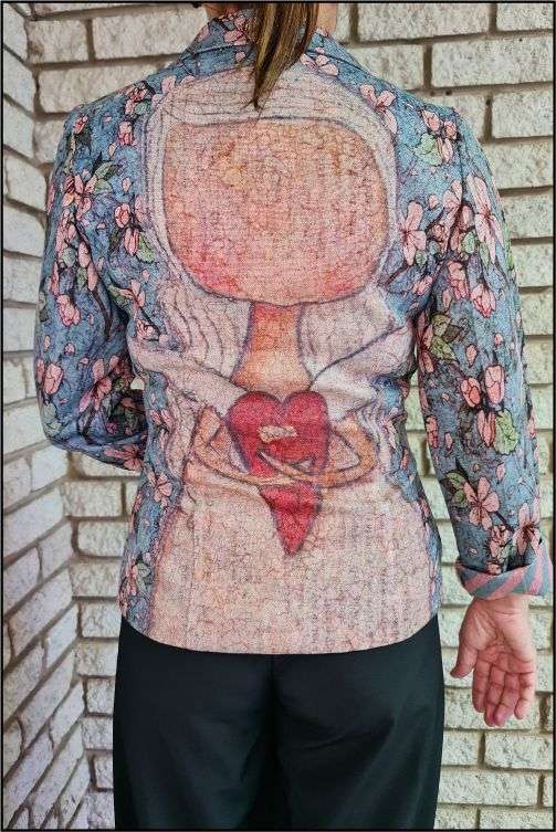 Blossoms Angel jacket