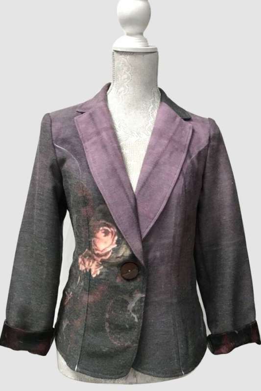 Pomegranate rose jacket
