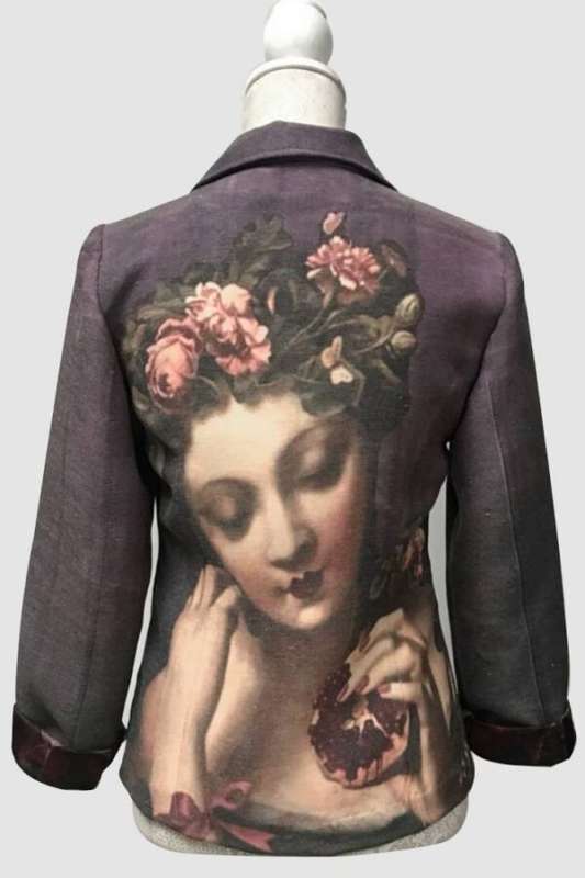Pomegranate rose jacket