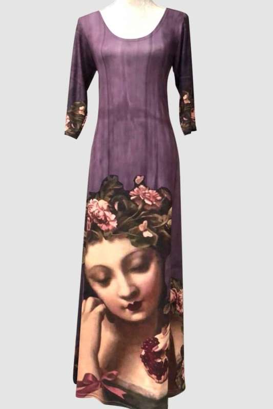 Pomegranate rose dress