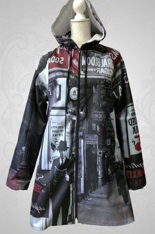 New York raincoat