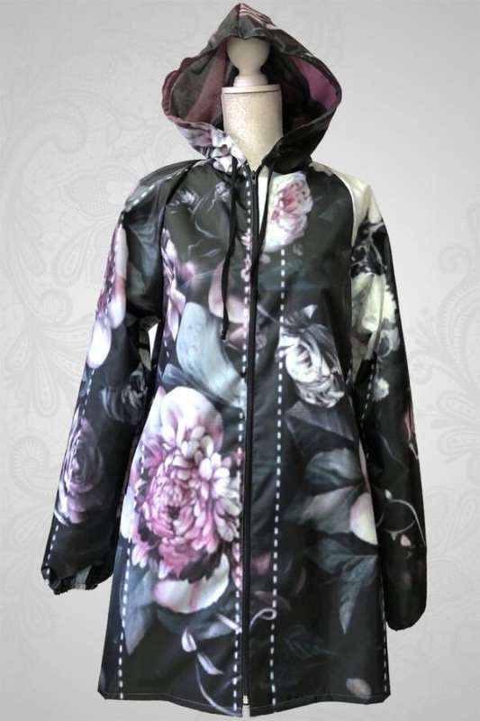 Peony raincoat