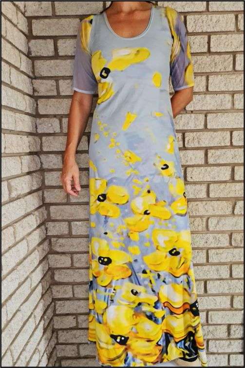 Yellow Myra Dress