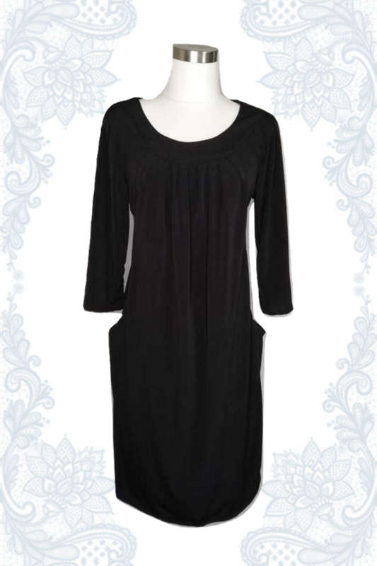 Black Pocket Dress