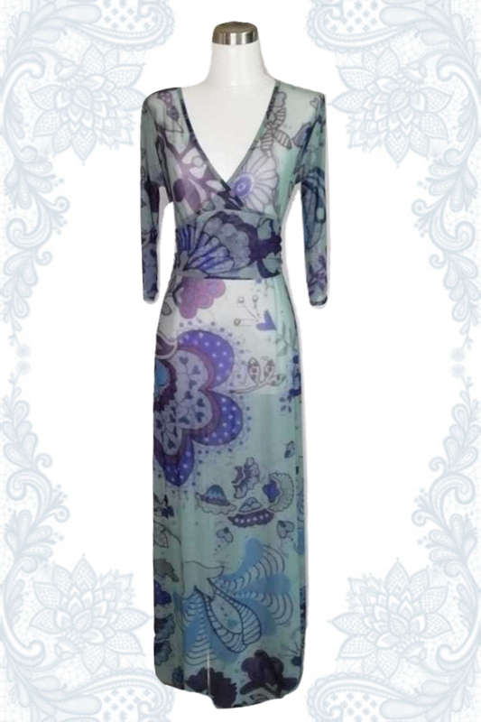 Purple Bliss Empire Dress