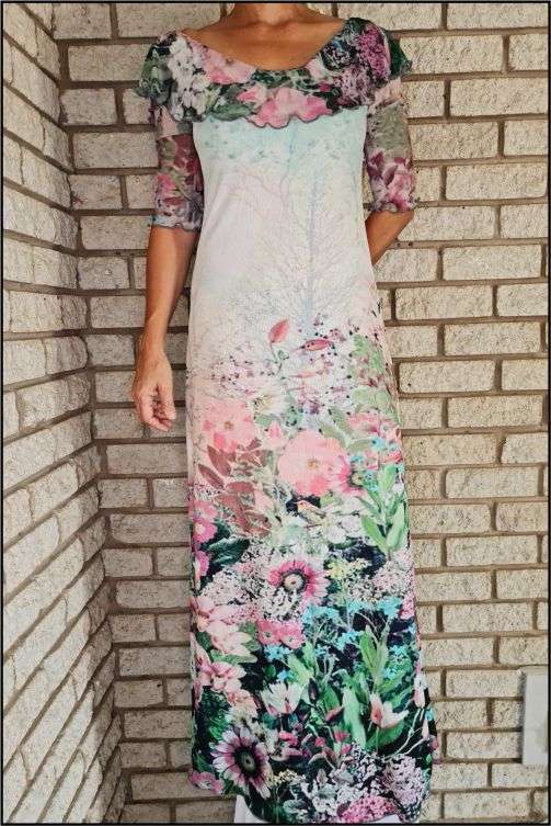 Summer Spring Garden Dress