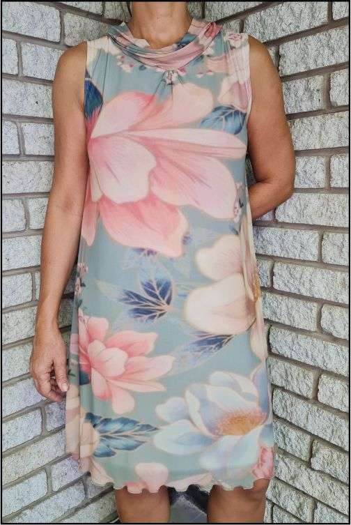 Ocean Blossom Dress